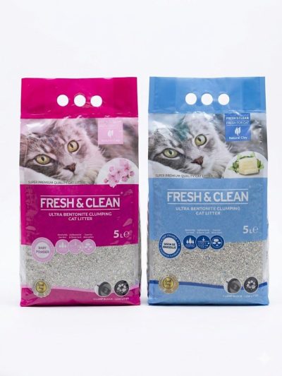 Fresh and Clean Cat Clumping Litter 5L